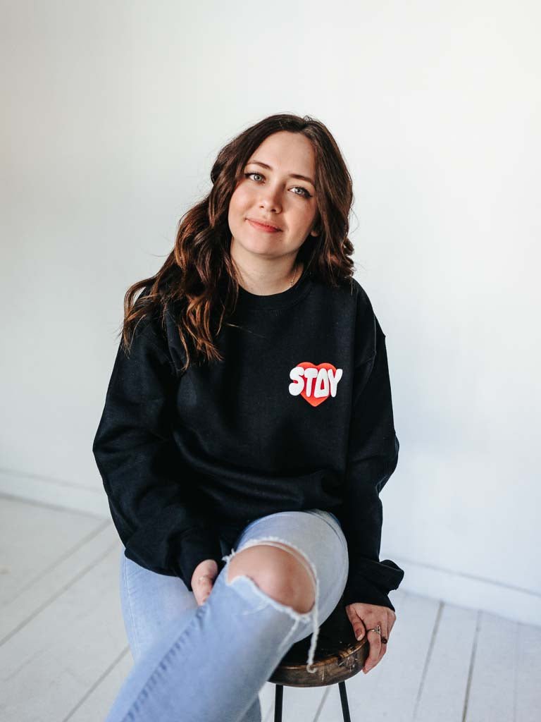 Self Love Sweatshirt Black